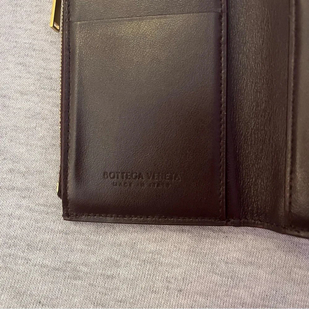 Bottega Veneta Cassette Tri-fold Wallet
